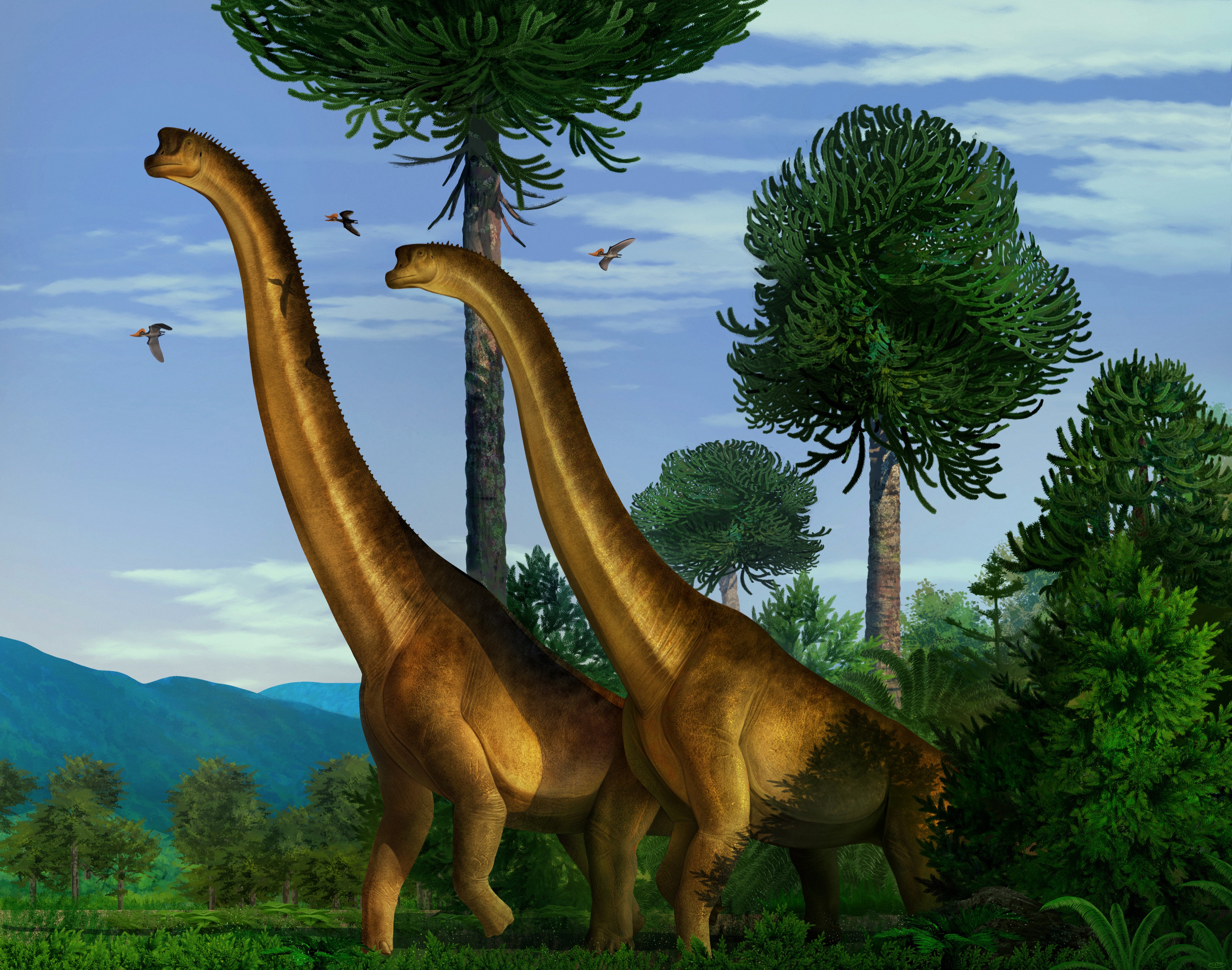 Les différents types de dinosaures - Le regne des dinosaures